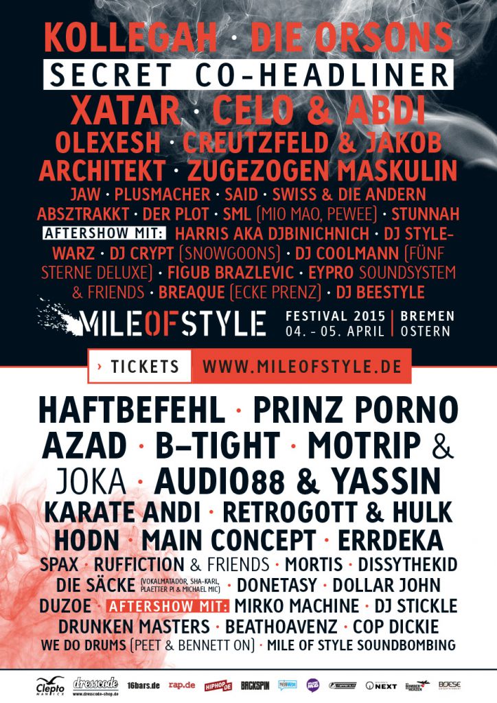 Mile of Style 2015 Plakat