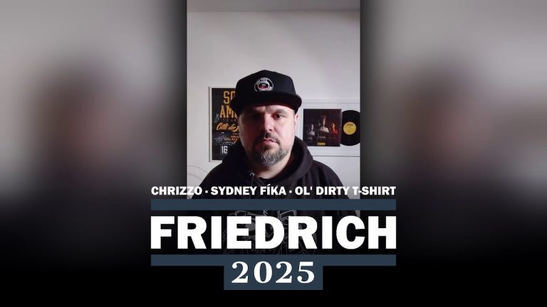 Chrizzo, Sydney Fíka & Ol‘ Dirty T-Shirt – Friedrich