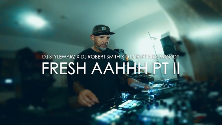 Fresh Aahhh Pt. 2 – DJ STYLEWARZ feat. Dj Robert Smith, Dj Crypt & Dj Woody
