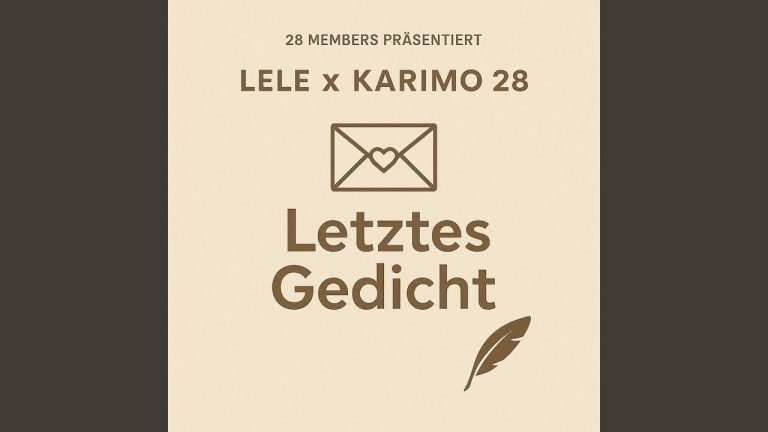 Letztes Gedicht – Karimo 28 X Lele